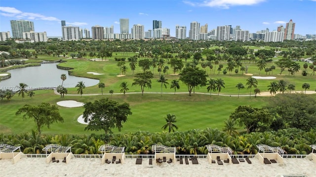 view of home's community featuring a water view