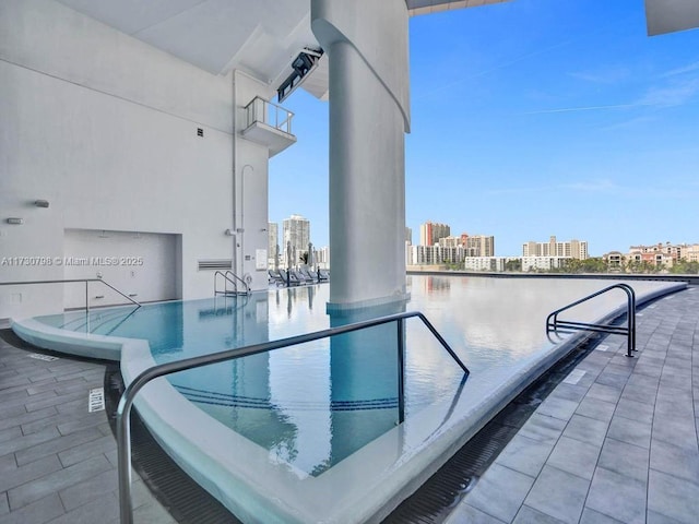 17121 Collins Ave Unit 3905, Sunny Isles Beach, FL 33160 - community pool with a view of city