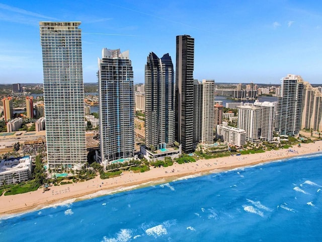 17121 Collins Ave Unit 3905, Sunny Isles Beach, FL 33160 - view of city skyline featuring expansive coastline