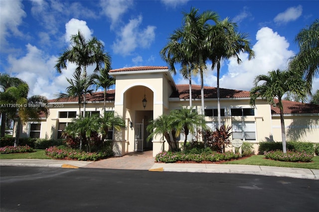 view of property