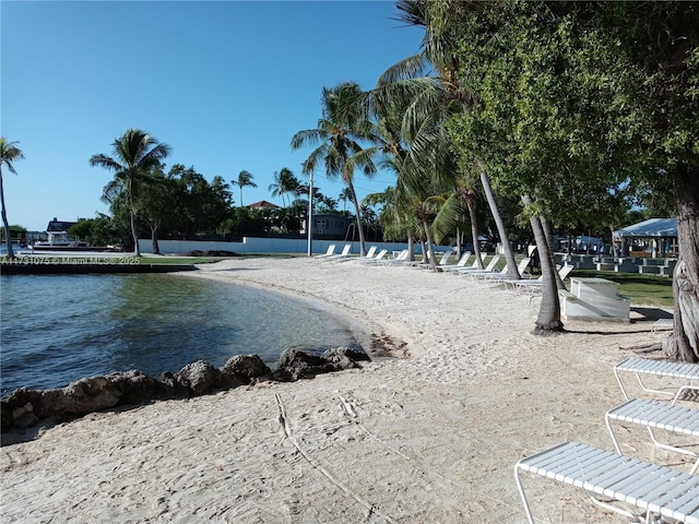 view of water feature