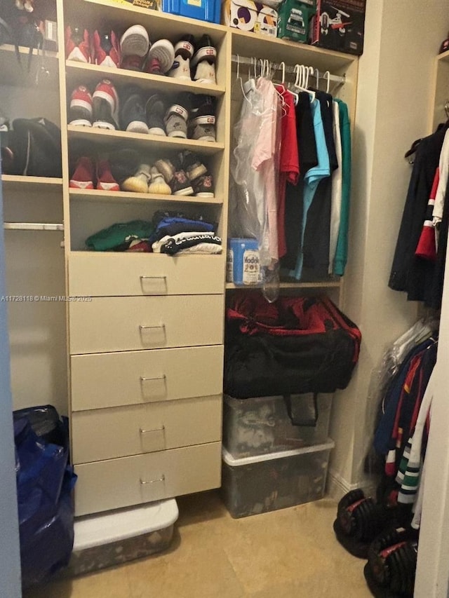 view of spacious closet