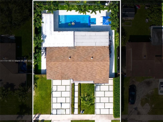 7900 SW 97th Ave, Miami, FL 33173 - aerial overview of property's location featuring property boundaries highlighted