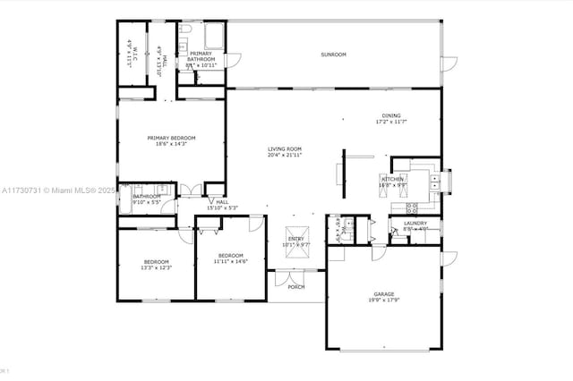 8017 NW 83rd Way, Tamarac, FL 33321 - view of property floor plan
