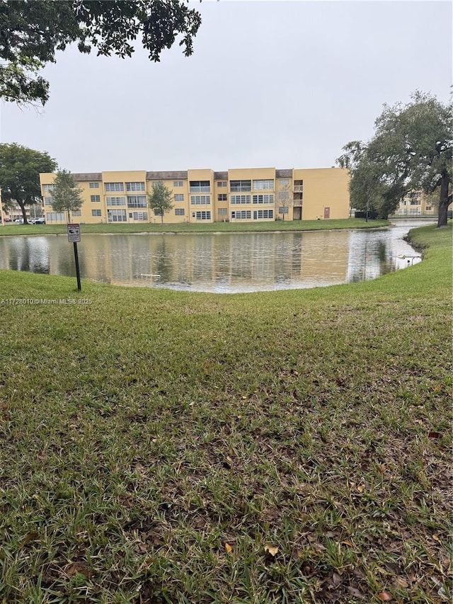 view of water feature