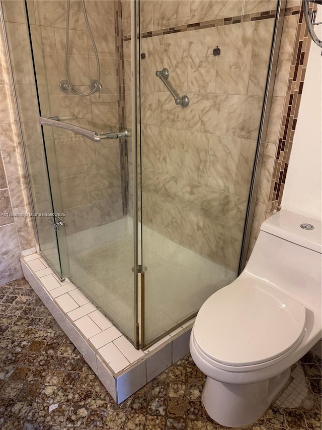 6150 NW 62nd St Unit 312, Tamarac, FL 33319 - full bath with toilet and a stall shower