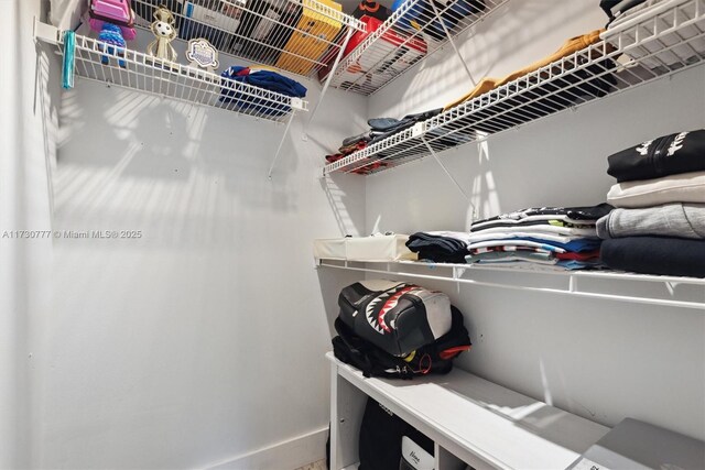 view of spacious closet