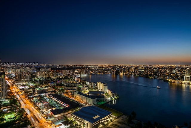 18555 Collins Ave Unit 4203, Sunny Isles Beach, FL 33160 - aerial view of property's location featuring a nearby body of water and nearby urban area
