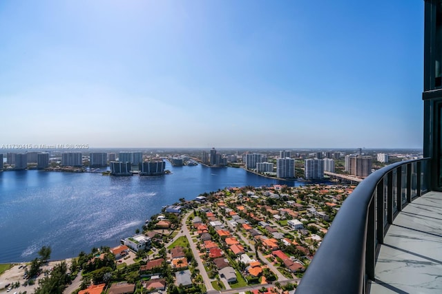 18555 Collins Ave Unit 4203, Sunny Isles Beach, FL 33160 - water view featuring nearby urban area