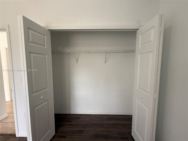 view of closet