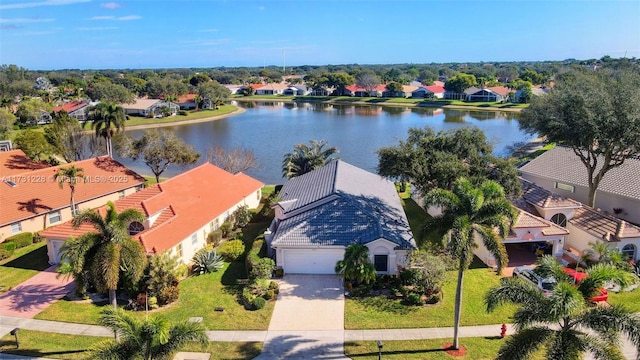 12915 Coral Lakes Dr, Boynton Beach, FL 33437 - aerial view of residential area with a large body of water