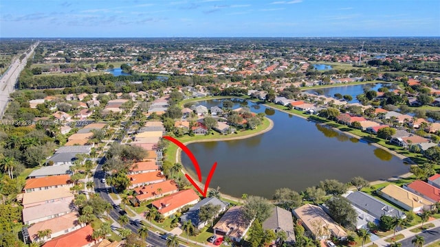 12915 Coral Lakes Dr, Boynton Beach, FL 33437 - aerial overview of property's location with nearby suburban area and a nearby body of water