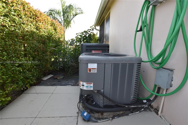 exterior details featuring central air condition unit