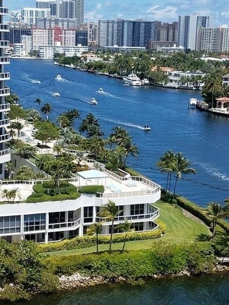 view of city featuring a water view