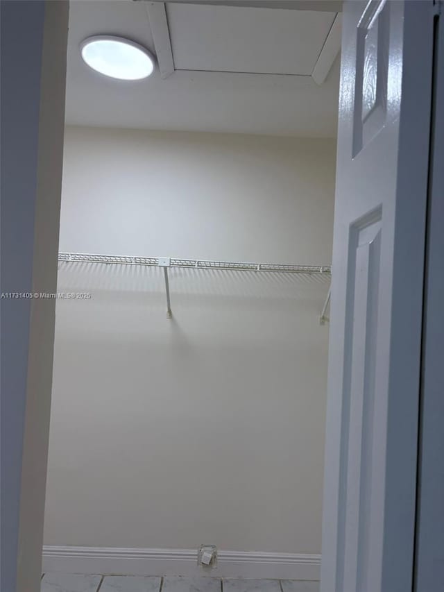 view of spacious closet