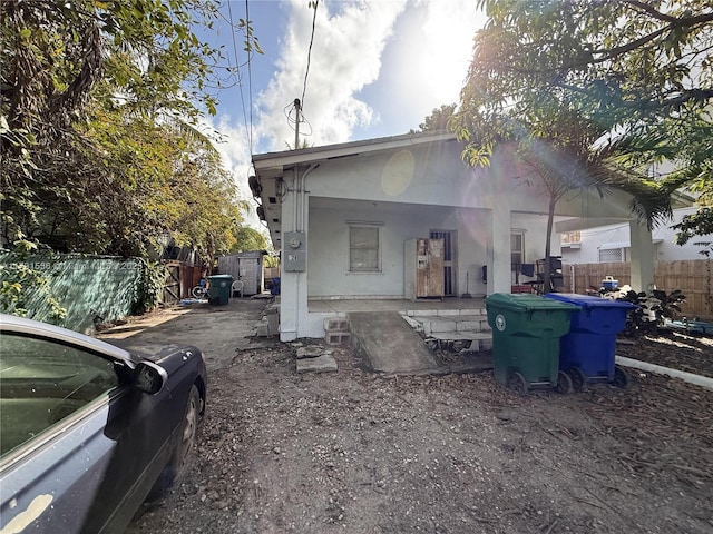 view of back of house