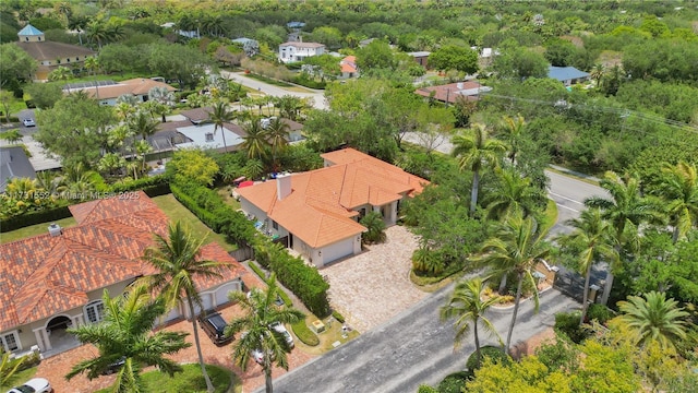 birds eye view of property featuring a residential view
