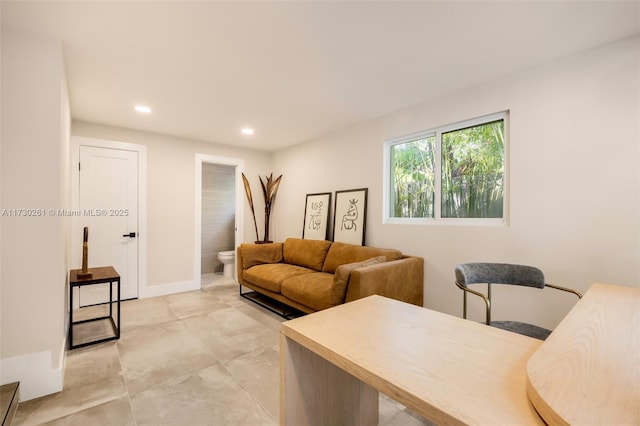 view of living room