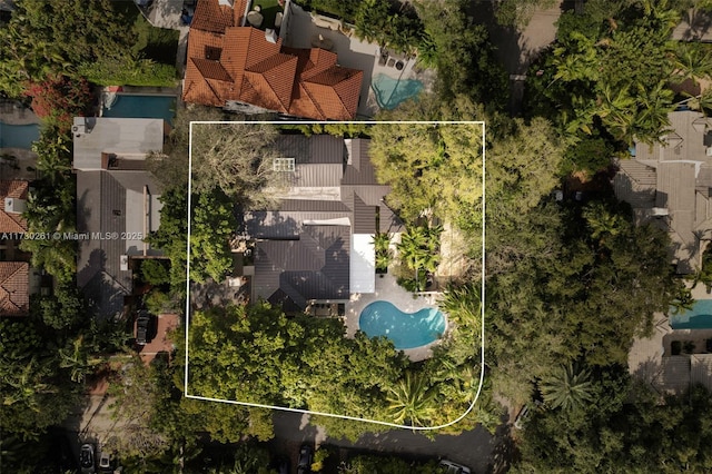 drone / aerial view
