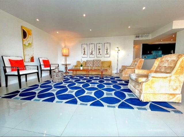2030 S Ocean Dr Unit 506, Hallandale Beach, FL 33009 - living room featuring recessed lighting