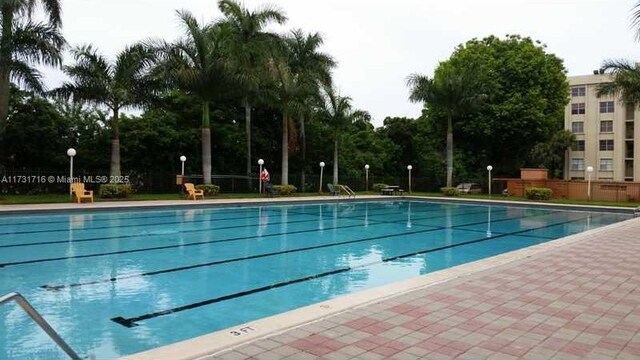 view of community pool