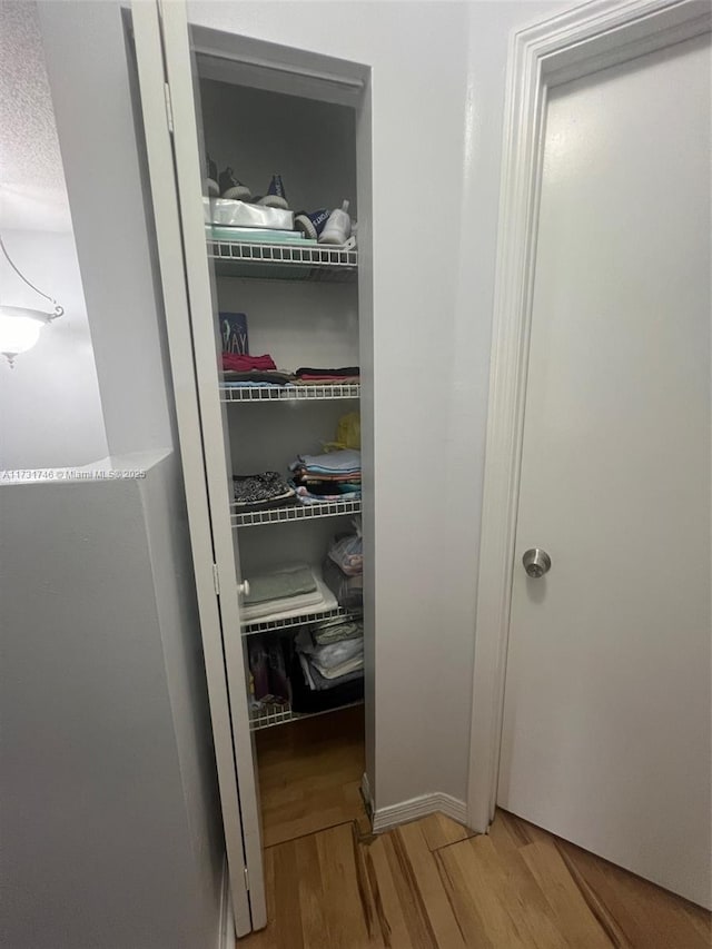 view of closet