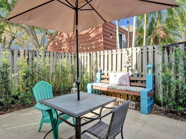 view of patio / terrace