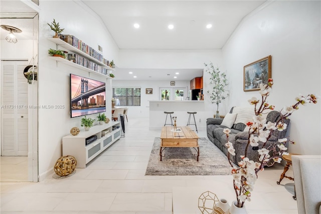 view of living room