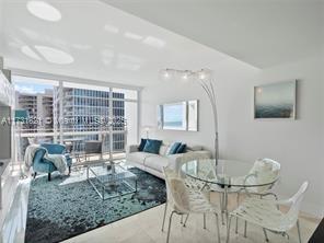 living room featuring floor to ceiling windows