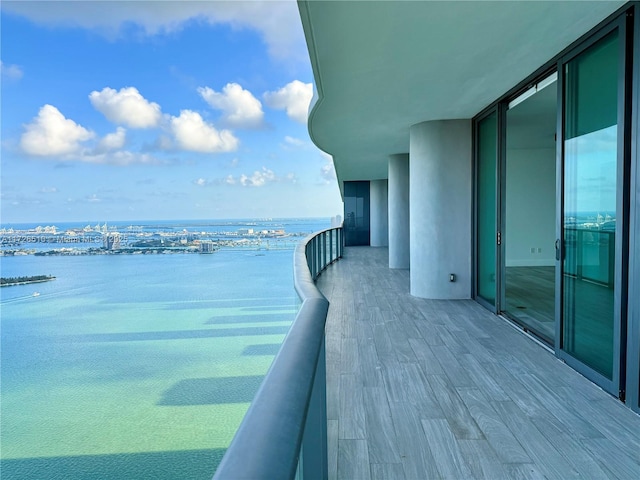 property view of water