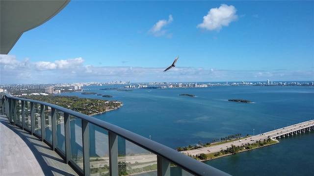 property view of water