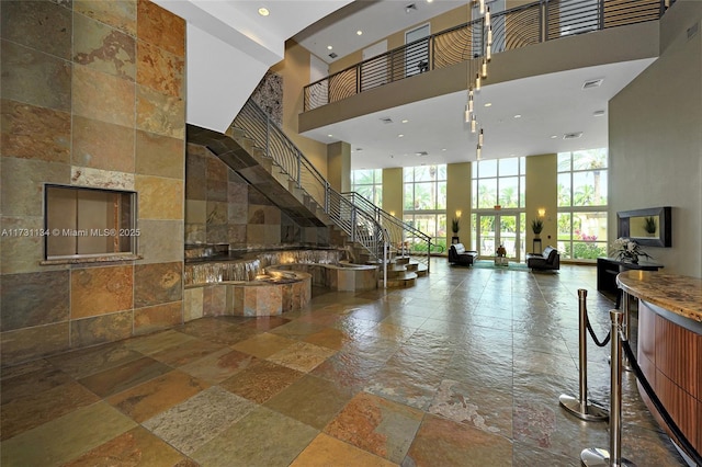 view of community lobby