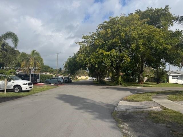 view of street