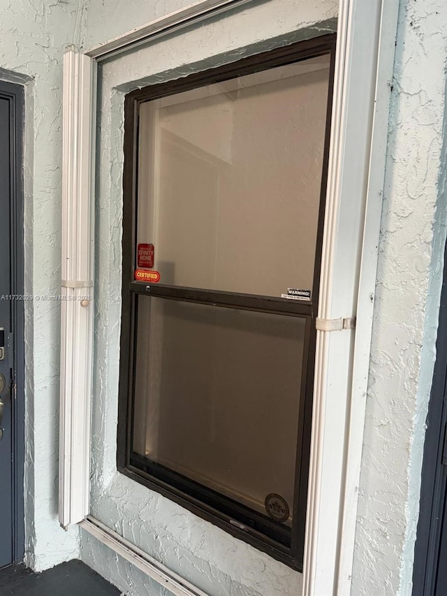 details with stucco siding