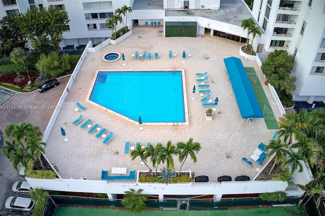 view of swimming pool