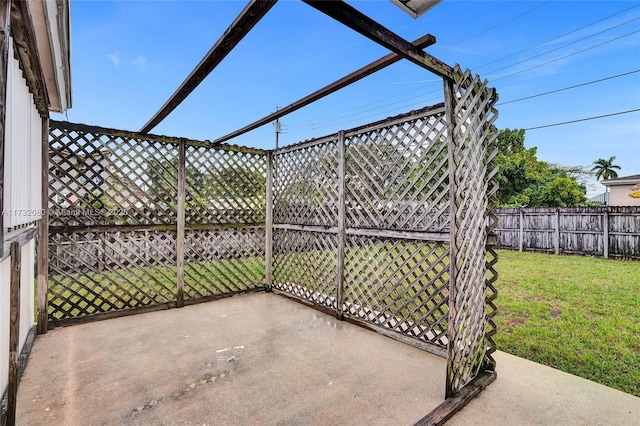 view of patio / terrace