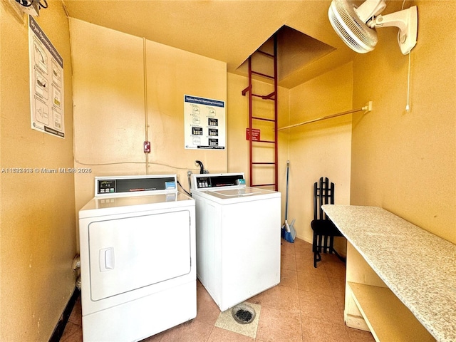 laundry room with washer and clothes dryer