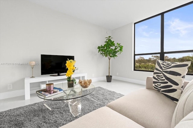 view of living room