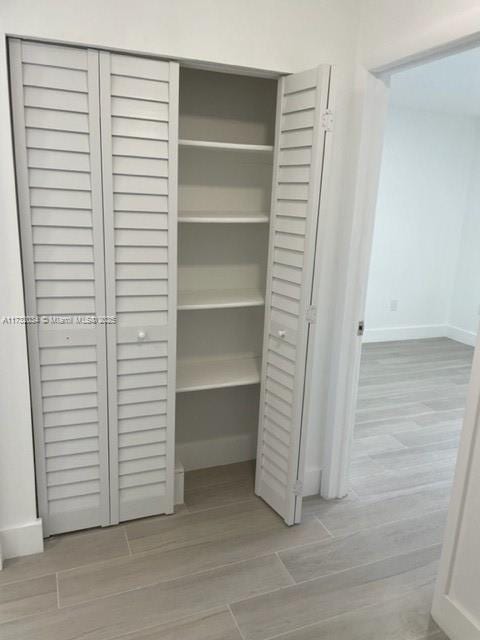 view of closet