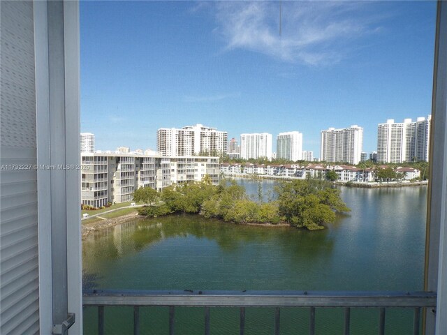 property view of water