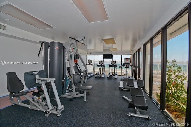 3505 S Ocean Dr Unit 1011, Hollywood, FL 33019 - view of gym