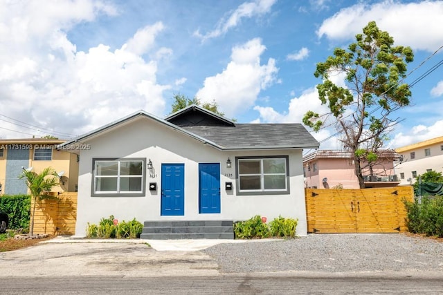 view of bungalow