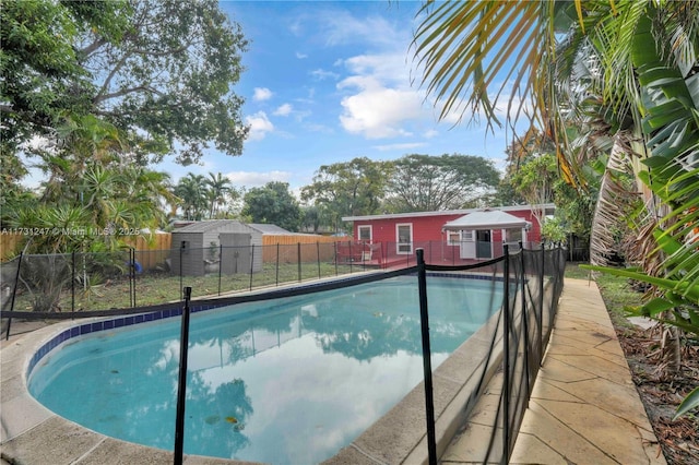 view of pool featuring a gazebo