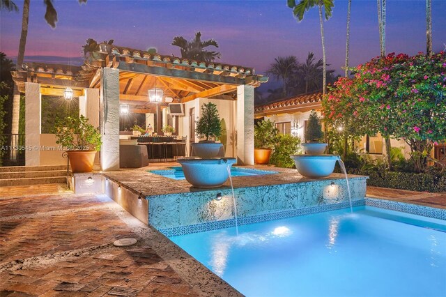 view of patio / terrace with an outdoor hangout area