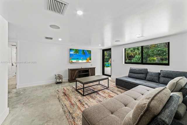 view of living room