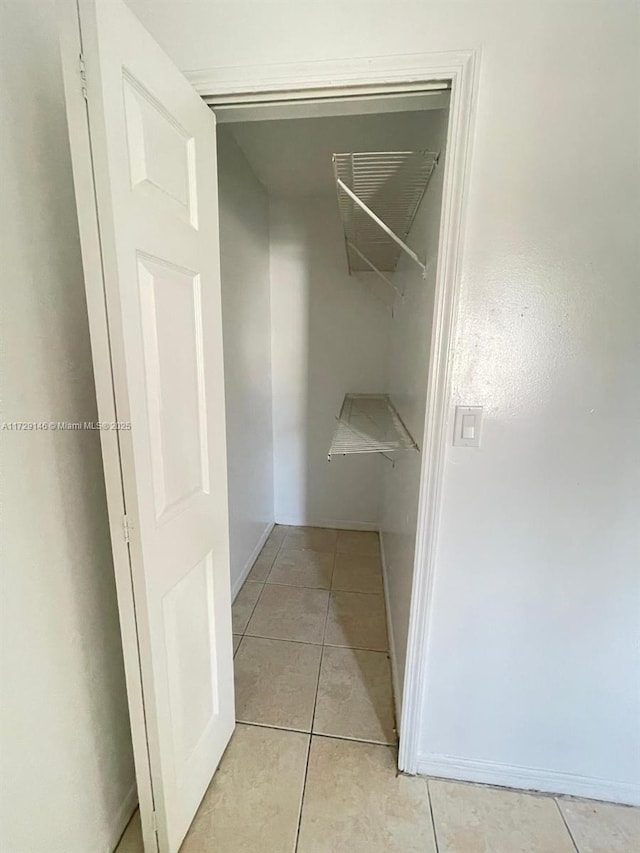 2921 SE 13th Rd Unit 205-39, Homestead, FL 33035 - spacious closet featuring light tile patterned floors