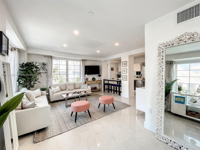 view of living room