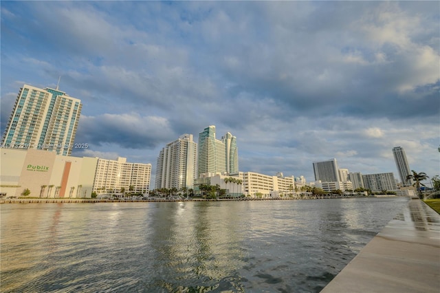 property view of water