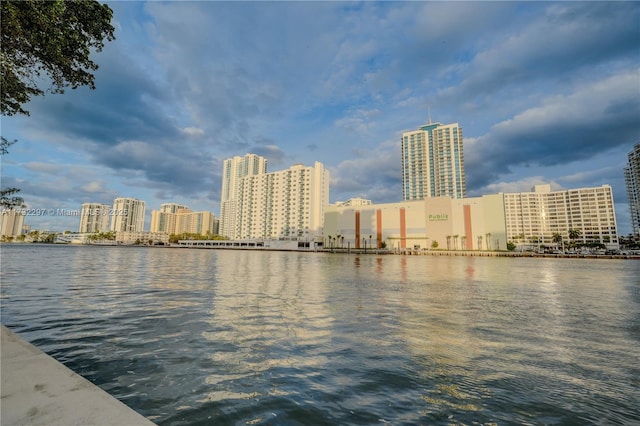 property view of water