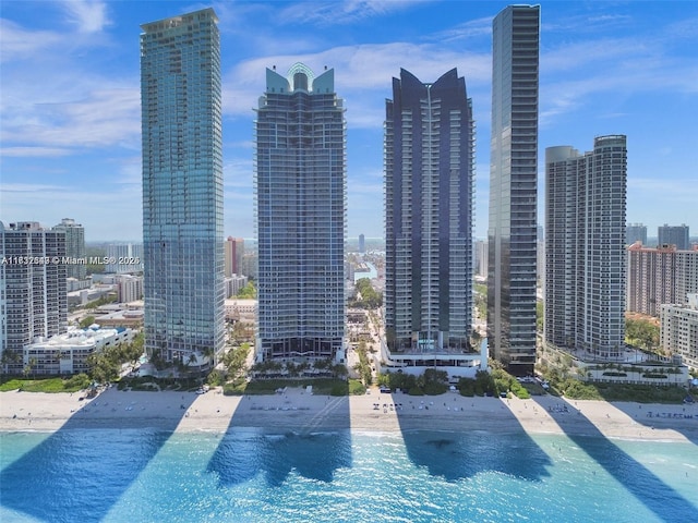 17001 Collins Ave Unit 1802, Sunny Isles Beach, FL 33160 - skyline view with expansive beach